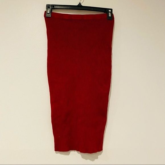 Hera Collection Ribbed 2 Piece Skirt Set Medium - Picture 4 of 6